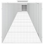 Jaula para gallinas acero galvanizado gris 1000x91x100 cm de vidaXL, Jaulas y habitáculos para animales pequeños - Ref: Foro2...