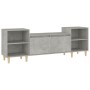 Mueble para TV madera contrachapada gris hormigón 160x35x55 cm de vidaXL, Muebles TV - Ref: Foro24-821192, Precio: 89,79 €, D...