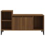 Mueble para TV madera contrachapada marrón roble 100x35x55 cm de vidaXL, Muebles TV - Ref: Foro24-821187, Precio: 60,12 €, De...