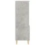 Hohes Sideboard aus betongrauem Sperrholz, 40 x 36 x 110 cm von vidaXL, Sideboards - Ref: Foro24-821240, Preis: 60,90 €, Raba...
