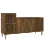 Mueble para TV madera contrachapada roble ahumado 100x35x55 cm de vidaXL, Muebles TV - Ref: Foro24-821177, Precio: 55,73 €, D...