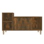Mueble para TV madera contrachapada roble ahumado 100x35x55 cm de vidaXL, Muebles TV - Ref: Foro24-821177, Precio: 55,73 €, D...