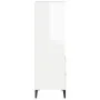 Aparador alto madera contrachapada blanco brillo 40x36x110 cm de vidaXL, Aparadores - Ref: Foro24-821246, Precio: 73,46 €, De...