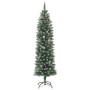 Árbol de Navidad artificial estrecho con soporte PVC 240 cm de vidaXL, Arboles de navidad - Ref: Foro24-345168, Precio: 84,36...