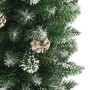 Árbol de Navidad artificial estrecho con soporte PVC 240 cm de vidaXL, Arboles de navidad - Ref: Foro24-345168, Precio: 84,36...
