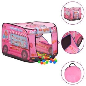 Tienda de juegos para niños rosa 70x112x70 cm de vidaXL, Tiendas y túneles de juego - Ref: Foro24-93682, Precio: 32,78 €, Des...