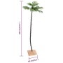 Palmera artificial con 252 LED blanco cálido 400 cm de vidaXL, Arboles de navidad - Ref: Foro24-345141, Precio: 83,33 €, Desc...