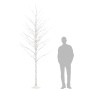 Abedul artificial blanco con 240 LEDs blanco cálido 300 cm de vidaXL, Arboles de navidad - Ref: Foro24-345146, Precio: 98,87 ...