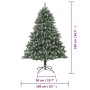 Árbol de Navidad artificial con soporte PVC 240 cm de vidaXL, Arboles de navidad - Ref: Foro24-345163, Precio: 187,14 €, Desc...