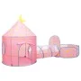 Tienda de juegos para niños rosa 301x120x128 cm de vidaXL, Tiendas y túneles de juego - Ref: Foro24-93677, Precio: 65,87 €, D...