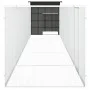 Jaula de gallinas acero galvanizado antracita 600x91x100 cm de vidaXL, Jaulas y habitáculos para animales pequeños - Ref: For...