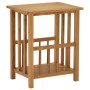 Mesa revistero madera maciza de roble 45x35x55 cm en Mesas auxiliares | Comprar online en Foru.es