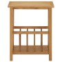 Mesa revistero madera maciza de roble 45x35x55 cm en Mesas auxiliares | Comprar online en Foru.es