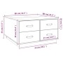 Mesa de centro madera maciza de pino marrón miel 80x80x45 cm de vidaXL, Mesas de centro - Ref: Foro24-821520, Precio: 128,90 ...