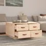 Mesa de centro de madera maciza de pino 80x80x45 cm de vidaXL, Mesas de centro - Ref: Foro24-821517, Precio: 133,06 €, Descue...