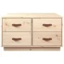 Mesa de centro de madera maciza de pino 80x80x45 cm de vidaXL, Mesas de centro - Ref: Foro24-821517, Precio: 133,06 €, Descue...