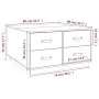 Mesa de centro de madera maciza de pino 80x80x45 cm de vidaXL, Mesas de centro - Ref: Foro24-821517, Precio: 133,06 €, Descue...