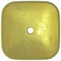 Lavabo de vidrio dorado 42x42x14 cm de vidaXL, Lavabos - Ref: Foro24-345260, Precio: 44,70 €, Descuento: %