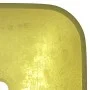 Lavabo de vidrio dorado 42x42x14 cm de vidaXL, Lavabos - Ref: Foro24-345260, Precio: 44,70 €, Descuento: %
