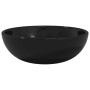Lavabo de vidrio templado negro 35x12 cm de vidaXL, Lavabos - Ref: Foro24-345246, Precio: 73,85 €, Descuento: %