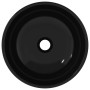 Lavabo de vidrio templado negro 35x12 cm de vidaXL, Lavabos - Ref: Foro24-345246, Precio: 73,85 €, Descuento: %