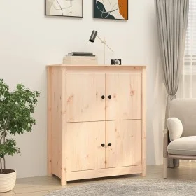 Aparador de madera maciza de pino 83x41,5x100 cm de vidaXL, Aparadores - Ref: Foro24-821507, Precio: 119,14 €, Descuento: %