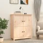 Aparador de madera maciza de pino 83x41,5x100 cm de vidaXL, Aparadores - Ref: Foro24-821507, Precio: 119,14 €, Descuento: %