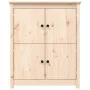 Aparador de madera maciza de pino 83x41,5x100 cm de vidaXL, Aparadores - Ref: Foro24-821507, Precio: 119,14 €, Descuento: %