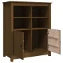 Aparador de madera maciza de pino marrón miel 83x41,5x100 cm de vidaXL, Aparadores - Ref: Foro24-821515, Precio: 112,74 €, De...