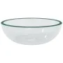 Lavabo de vidrio templado transparente 35x12 cm de vidaXL, Lavabos - Ref: Foro24-345234, Precio: 48,00 €, Descuento: %
