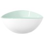 Lavabo de vidrio templado blanco 54,5x35x15,5 cm de vidaXL, Lavabos - Ref: Foro24-345256, Precio: 63,19 €, Descuento: %