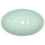 Lavabo de vidrio templado blanco 54,5x35x15,5 cm de vidaXL, Lavabos - Ref: Foro24-345256, Precio: 63,19 €, Descuento: %