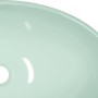 Lavabo de vidrio templado blanco 54,5x35x15,5 cm de vidaXL, Lavabos - Ref: Foro24-345256, Precio: 63,19 €, Descuento: %