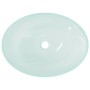 Lavabo de vidrio esmerilado 50x37x14 cm de vidaXL, Lavabos - Ref: Foro24-345243, Precio: 67,80 €, Descuento: %