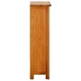 vidaX Estantería madera maciza de roble 45x22,5x82 cm en Librerías y estanterías | Comprar online en Foru.es