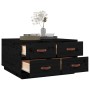 Mesa de centro de madera maciza de pino negro 80x80x45 cm de vidaXL, Mesas de centro - Ref: Foro24-821521, Precio: 161,37 €, ...