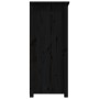 Aparador de madera maciza de pino negro 83x41,5x100 cm de vidaXL, Aparadores - Ref: Foro24-821516, Precio: 134,60 €, Descuent...