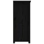 Aparador de madera maciza de pino negro 83x41,5x100 cm de vidaXL, Aparadores - Ref: Foro24-821516, Precio: 133,09 €, Descuent...
