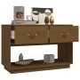 Mueble de TV madera maciza de pino marrón miel 90x40x60 cm de vidaXL, Muebles TV - Ref: Foro24-821525, Precio: 73,82 €, Descu...