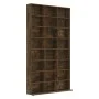 Smoked oak plywood CD shelf 102x23x177.5 cm by vidaXL, CD and DVD storage - Ref: Foro24-815090, Price: 103,99 €, Discount: %