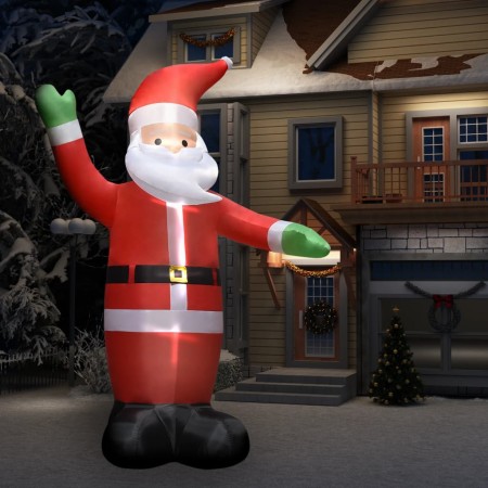 Papá Noel inflable con LED adorno navideño IP44 4,5 m en Decoración Festiva y Estacional | Comprar online en Foru.es