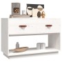 Mueble para TV madera maciza de pino blanco 90x40x60 cm de vidaXL, Muebles TV - Ref: Foro24-821523, Precio: 97,88 €, Descuent...