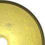 Lavabo de vidrio templado dorado 30x12 cm de vidaXL, Lavabos - Ref: Foro24-345259, Precio: 63,09 €, Descuento: %