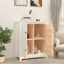 Aparador de madera maciza de pino blanco 83x41,5x100 cm de vidaXL, Aparadores - Ref: Foro24-821508, Precio: 141,79 €, Descuen...