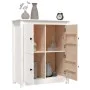 Aparador de madera maciza de pino blanco 83x41,5x100 cm de vidaXL, Aparadores - Ref: Foro24-821508, Precio: 141,79 €, Descuen...