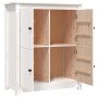 Aparador de madera maciza de pino blanco 83x41,5x100 cm de vidaXL, Aparadores - Ref: Foro24-821508, Precio: 143,64 €, Descuen...