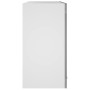 Armario colgante vidrio madera gris Sonoma 60x31x60 cm de vidaXL, Armarios de cocina - Ref: Foro24-815121, Precio: 52,70 €, D...