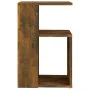 Smoked oak plywood side table 36x30x56 cm by vidaXL, Side tables - Ref: Foro24-815189, Price: 27,59 €, Discount: %