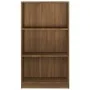 Estantería de madera contrachapada roble marrón 60x24x109cm de vidaXL, Librerías y estanterías - Ref: Foro24-815089, Precio: ...