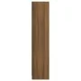 Estantería de madera contrachapada roble marrón 60x24x109cm de vidaXL, Librerías y estanterías - Ref: Foro24-815089, Precio: ...